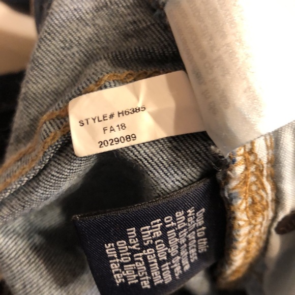 Madewell High Rise Skinny Jeans Dark Wash Size 27 - Picture 16 of 16